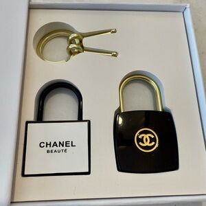 Chanel Beauté locks for handbags or luggage